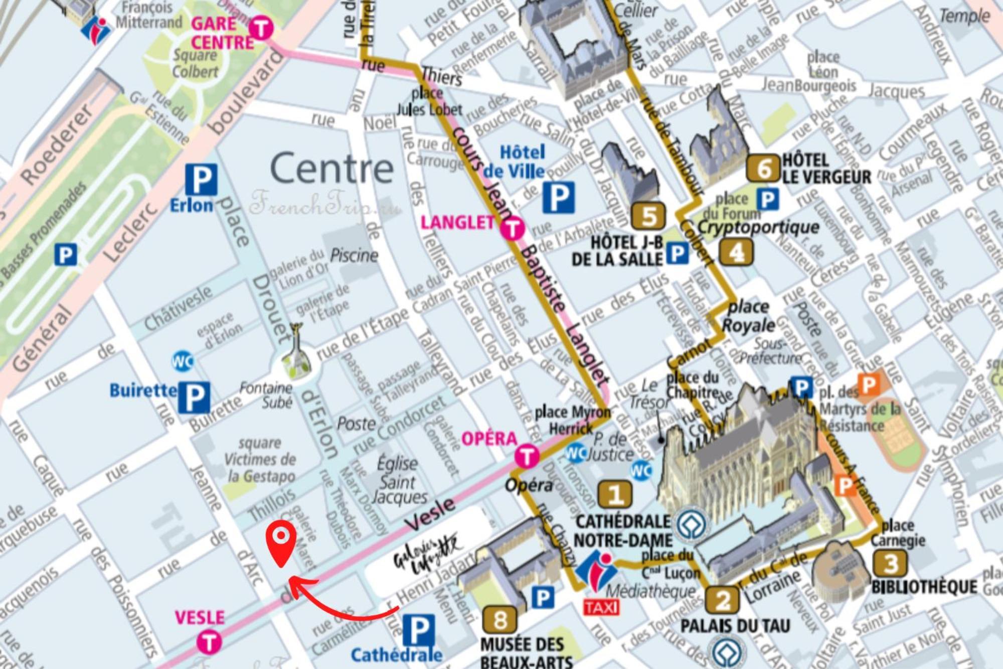 Refuge Urbain - Ideal Pro, Familles & Amis - Le Calme En Hypercentre - Wifi Haut Debit - Netflix - Machine A Laver - Gare, Cathedrale, Commerces, Restaurants & Transports En Commun A Moins De 10 Minutes A Pied Реймс Екстер'єр фото